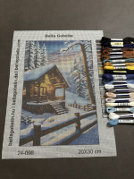 Schneefall am Berghäuschen